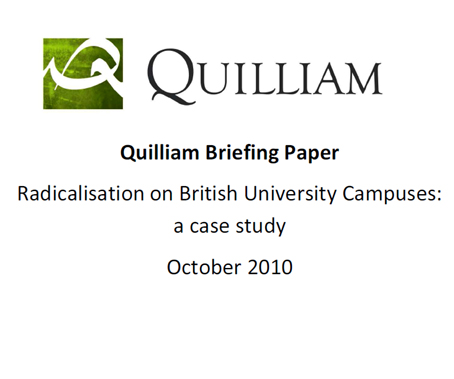 Quilliam Study of Radicalisation